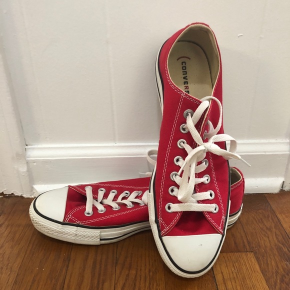 red converse mens size 9